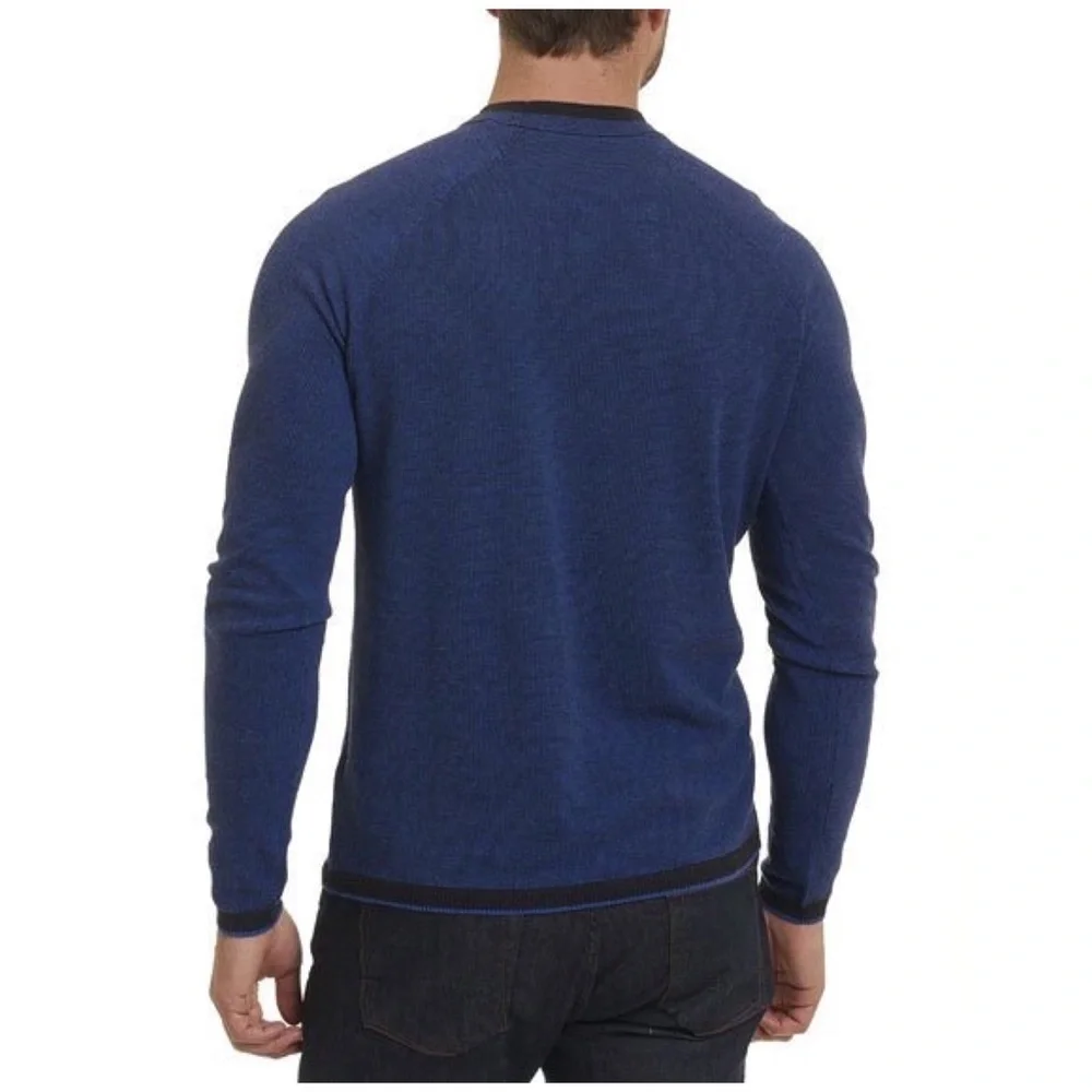 NWT Robert Graham Ray Brook Sweater 2XL blue